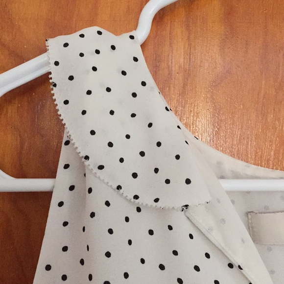 Lightly Used Loft Dotted Dress - Picture 2 of 3